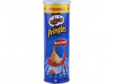 Чипсы PRINGLES кетчуп, 165г, 2 упаковки