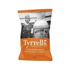 Чипсы TYRRELLS сушеный томат, 150г, 1 штука