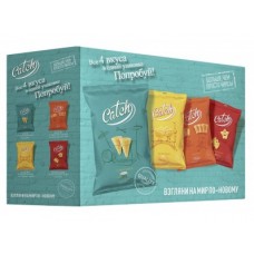 Набор чипсов CATCH 4 вкуса, 86г, 1 штука