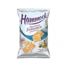 Бейкитсы пшеничные HAMMOCK запечённые с морской солью и оливковым маслом, 140г, 1 штука