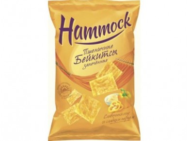 Бейкитсы пшеничные HAMMOCK запечённые со сливочным соусом и перцем, 140г, 1 штука