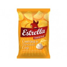 Чипсы ESTRELLA со вкусом сметаны и сыра, 85г, 1 штука