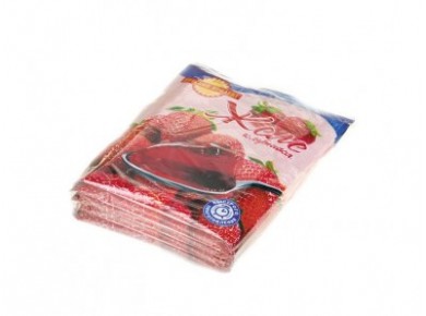 Желе быстрого приготовления РУССКИЙ ПРОДУКТ Клубника, 50г, 5 штук