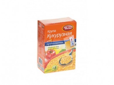 Кукурузная крупа УВЕЛКА, 600г, 3 пакета