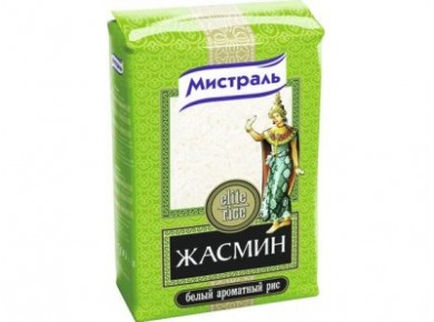 Рис жасмин  МИСТРАЛЬ, 500г, 2 пакета