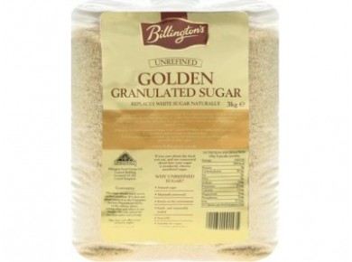 Сахар нерафинированный тростник BILLINGTON`S,3кг, 1 пакет