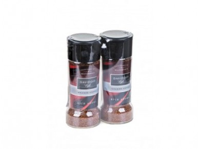Растворимый кофе DAVIDOFF rich fine, 100г, 2  штуки