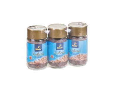 Кофе TCHIBO Exclusive, 47,5г, 3  штуки