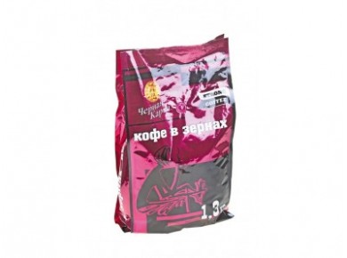 Зерновой кофе ЧЁРНАЯ КАРТА Strong, 1300г, 1 штука