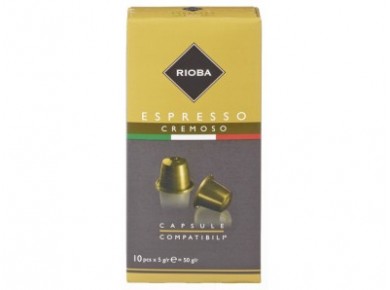 Капсулы RIOBA Cremoso, 10х5г, 1 штука