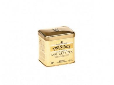 Чай TWININGS Earl grey листовой, 100г, 1 коробка