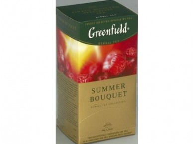 Чай  GREENFIELD Summer Bouqet травяной в пакетиках, 25х2г, 4 штуки