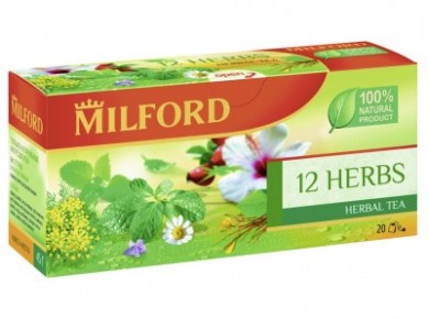 Чай MILFORD пакетированный, 2х20х2,25г, 2 штуки
