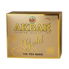 Чай AKBAR черный золотая серия, 100х2г, 1 штука