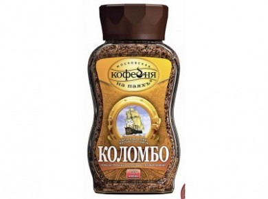 Кофе МОСКОВСКАЯ КОФЕЙНЯ НА ПАЯХ коломбо растворимый, 95г, 10 штук