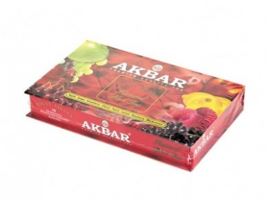 Чай AKBAR fruit fiesta, 80x2г, 1 штука