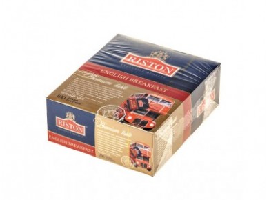 Чай RISTON Earl grey черный с бергамотом, 100г, 2 штуки