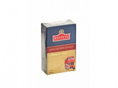Чай RISTON English breakfast черный листовой, 200г, 1 штука