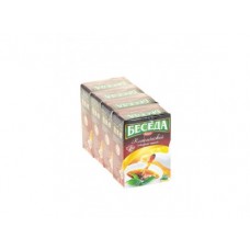 Чай БЕСЕДА черный листовой, 100г, 4 штуки