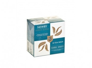 Чай NEWBY эрл грей, пакетированный, 50х2г, 1 штука