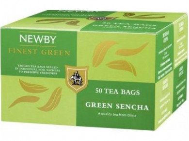 Чай NEWBY зеленая сенча, 50x2г, 1 штука