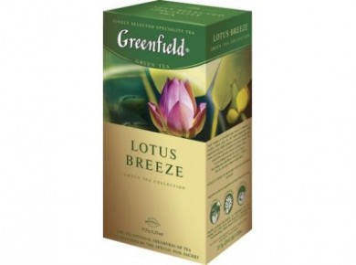 Чай GREENFIELD lotus breeze, 25х1,5г, 2 штуки