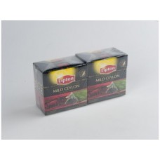 Чай LIPTON черный цейлонский, 20Х1,8г, 1 штука