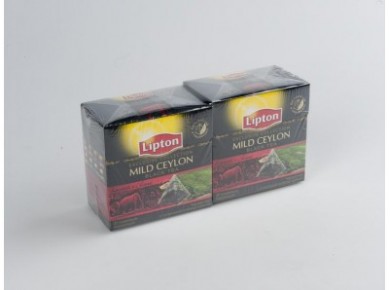 Чай LIPTON черный цейлонский, 20Х1,8г, 1 штука