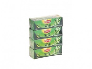 Чай LIPTON зеленый, 25x1,3г, 4 штуки