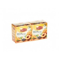 Чай LIPTON персик/манго, 20х1,8г, 2 штуки