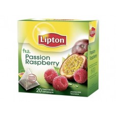 Чай LIPTON Passion Raspberry, 20х1,6г, 2 штуки
