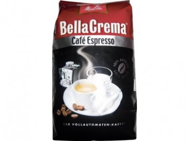 Зерновой кофе MELITTA Bella Crema LaCrema, 1кг, 1 штука