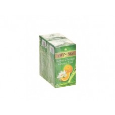 Чай TWININGS lotus orange зеленый в пакет, 50г, 2 штуки