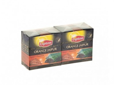 Чай LIPTON Orange Jaipur, 20х1,9г, 2 штуки
