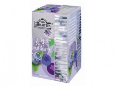 Чай AHMAD TEA Blueberry Breeze пакетированный, 20х2г, 2 упаковки