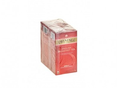 Чай TWININGS English Breakfast Tea, 25х2г, 2 штуки