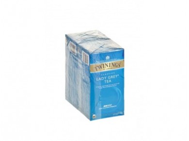 Чай TWININGS lady grey черный пакетированный, 25x2г, 2 штуки