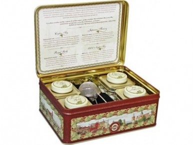 Чай английская шкатулка HILLTOP, 200г, 1 штука