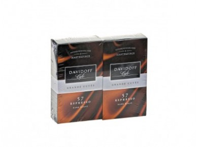 Кофе DAVIDOFF эспрессо, 250г, 2 штуки