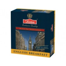 Чай RISTON English Breakfast Черный Пакетированный, 100х2г, 1 штука