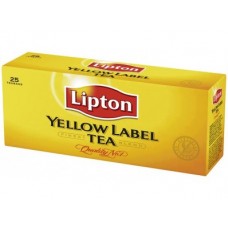 Чай черный LIPTON Yellow Label, 25x2г, 1 штука