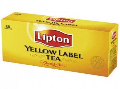 Чай черный LIPTON Yellow Label, 25x2г, 1 штука