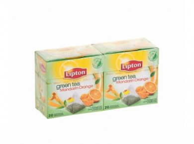 Чай LIPTON Mandarin Orange , 20х1,8г, 2 штуки