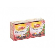 Чай LIPTON Rosehip Blackcurrant, 20х2г, 2 штуки