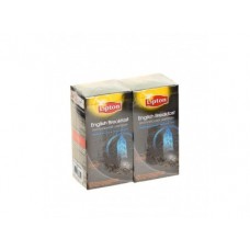 Чай LIPTON черный english breakfast, 25*2г, 2 штуки