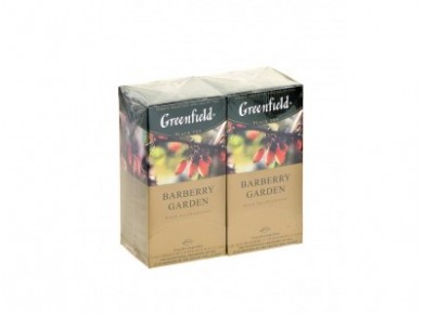 Чай GREENFIELD burberry garden, 25х1,5г, 2 штуки