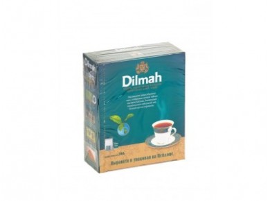 Чай DILMAH цейлонский черный, 100x2г, 1 штука