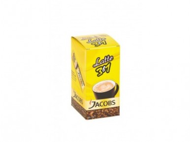 Напиток кофейный растворимый JACOBS 3в1 , 16г, 20 штук