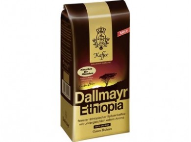 Молотый кофе DALLMAYR эфиопия зерно, 500г, 1 штука