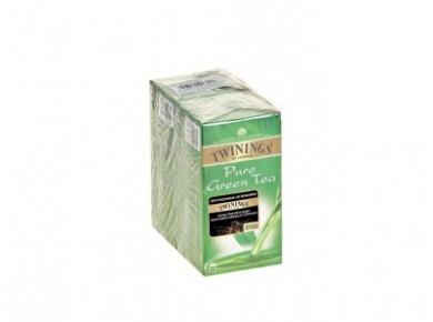 Чай TWININGS pure green tea пакетированный, 25х1,5г, 2 штуки